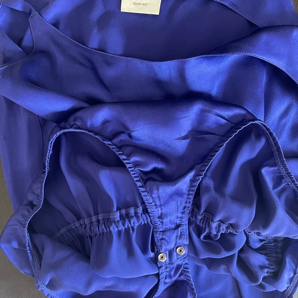 Escada by Margaretha Ley Vintage Made In Germany 100% Silk Size 38 Tank Romper - Picture 5 of 6